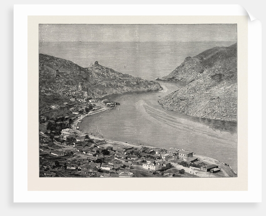 View of the Town and Harbour of Balaklava by Anonymous