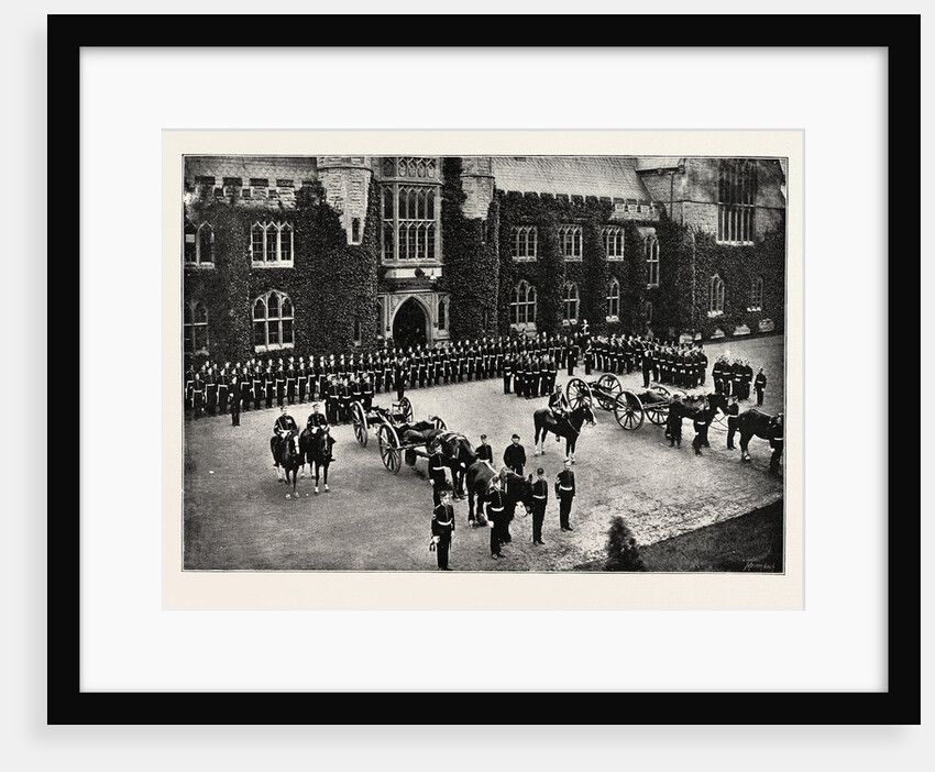 Young England, Parade of the Cadets at Malvern College by Anonymous