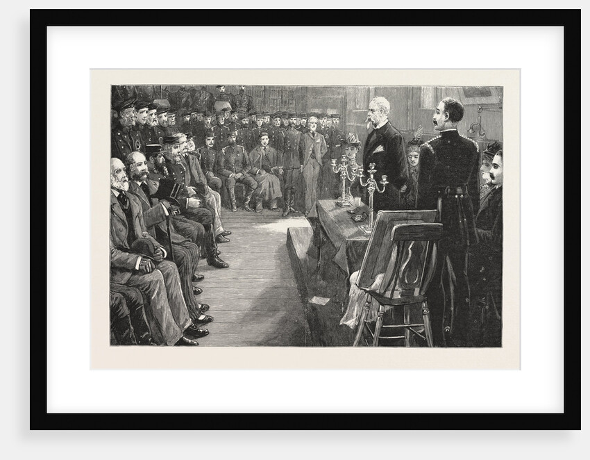 The Presentation to Sir Eyre Massey Shaw, on the Occasion of His Retirement, by the Officers and Men of the Metropolitan Fire Brigade by Anonymous
