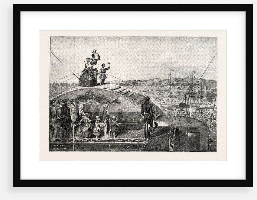 The Visit of the Queen, the Prince Consort, and the Prince of Wales to Ireland: The Arrival at Kingstown by Anonymous