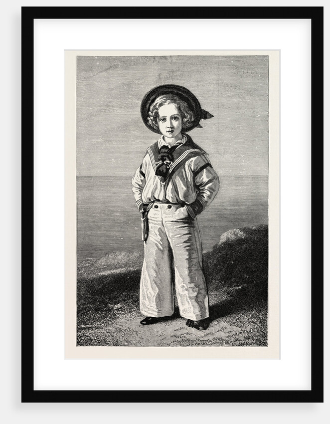 H.R.H. The Prince of Wales at the Age of Six by Anonymous