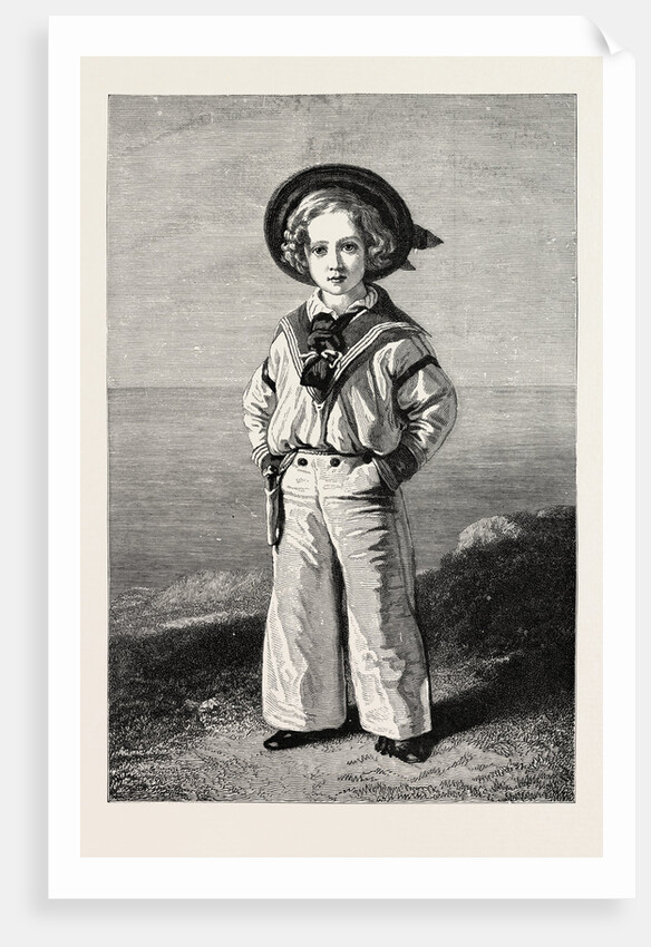 H.R.H. The Prince of Wales at the Age of Six by Anonymous