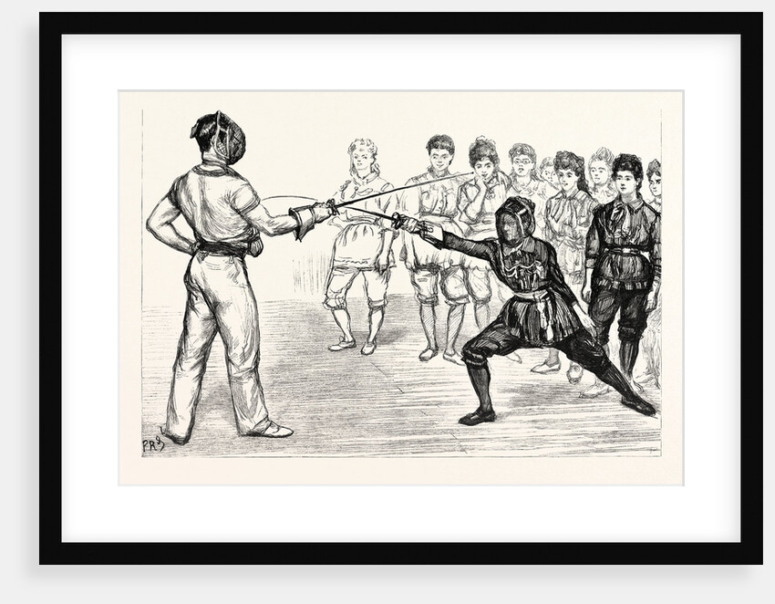 Whitechapel Way: A Fencing Class at the People's Palace; a Bout with the Foils by Anonymous