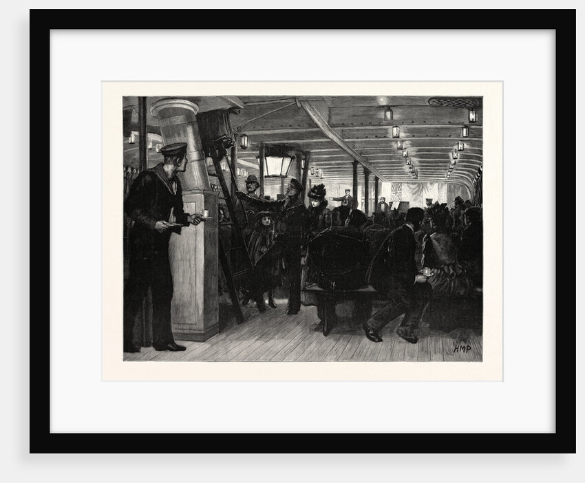The Royal Naval Artillery Volunteers, an Entertainment on Board H.M.S. Frolic by Anonymous