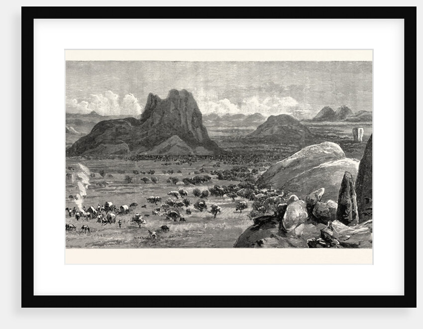 Lord Randolph Churchill in South Africa; a Sketch of the Country from Matipi's Kraal by Anonymous