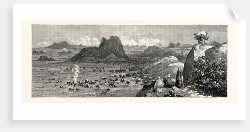 Lord Randolph Churchill in South Africa; a Sketch of the Country from Matipi's Kraal by Anonymous