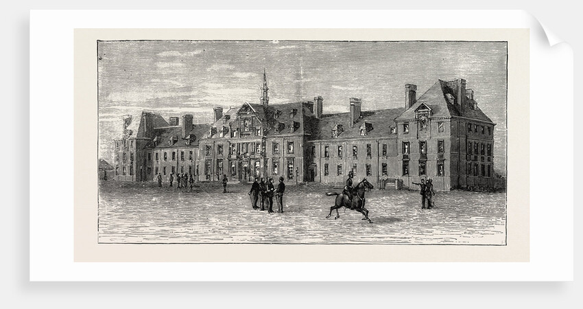 The New Marlborough Barracks, Dublin, Where Prince George of Wales Was Staying at the Time When He is Considered to Have Contracted the Typhoid Fever by Anonymous
