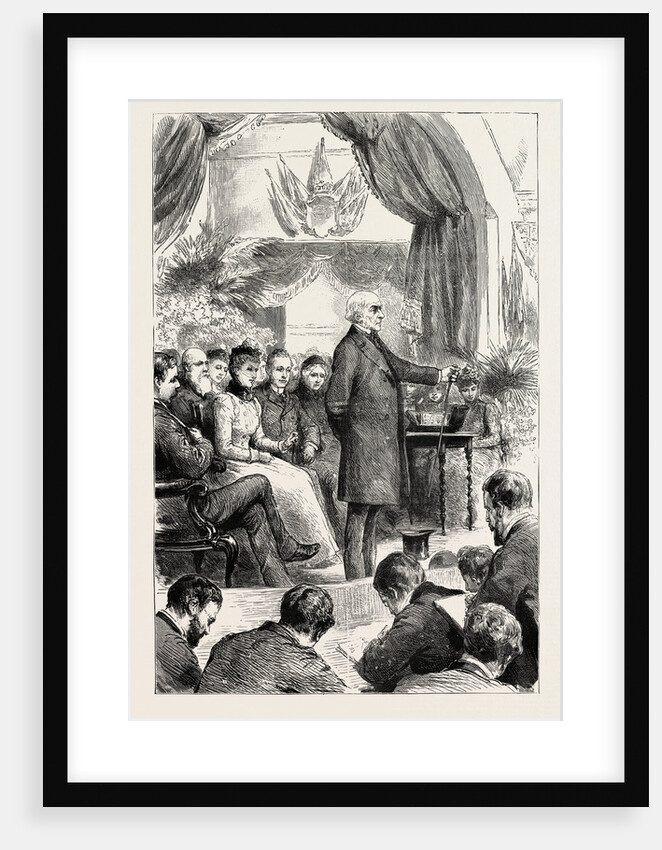 Mr. Gladstone Opening a New Hall at Port Sunlight, Cheshire by Anonymous