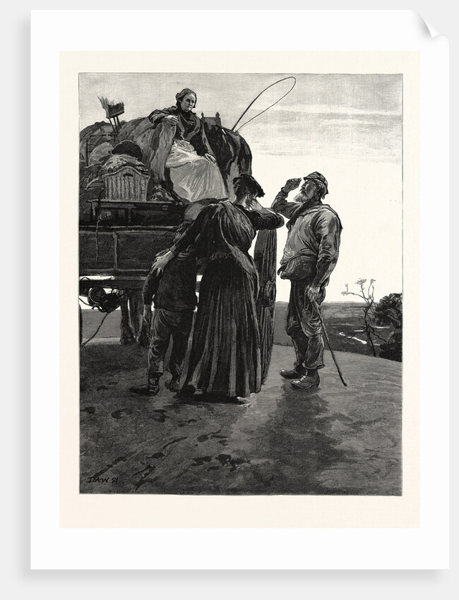 Thomas hardy, Tess of the D'Urbervilles: You Be the Woman They Call Mrs. Durbeyfield I Reckon?' He Said to Tess's Mother Who Had Remounted by Anonymous