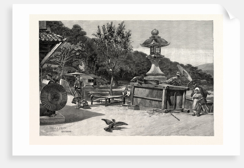 Ishiyama, on the Banks of the Seta River by Anonymous