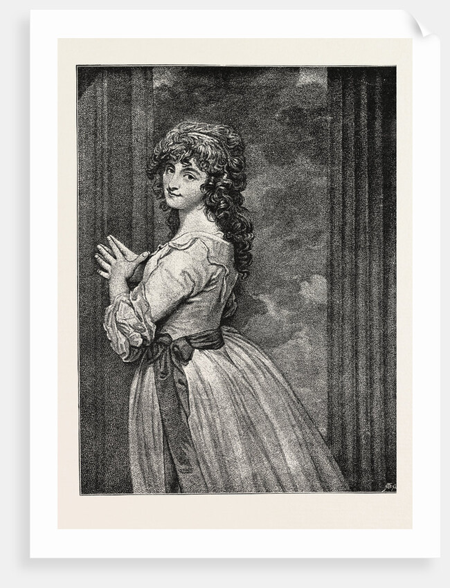 Mrs. Dorothy Jordan As Peggy in the Country Girl by Anonymous