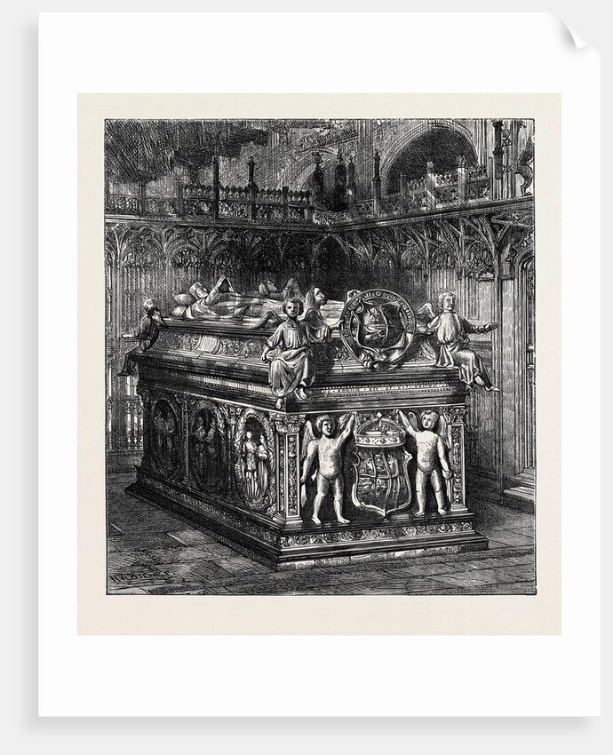 The Tomb of Henry VII., in Westminster Abbey, London by Anonymous
