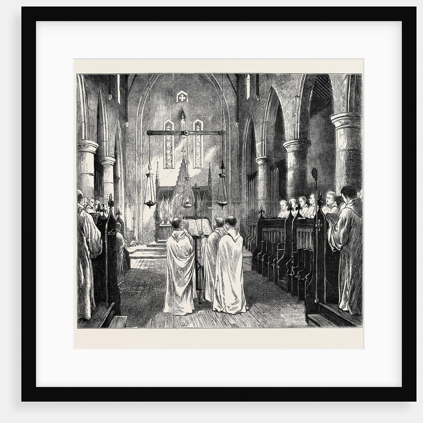Monastic Life in England: Monks in Choir by Anonymous