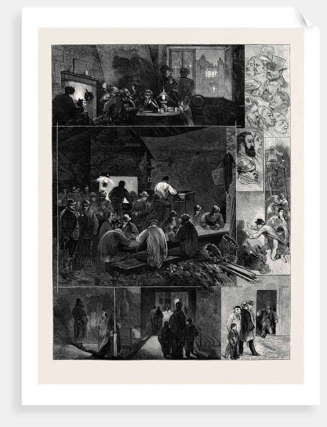 The Communist Refugees' Co-Operative Kitchen in Newman Passage by Anonymous