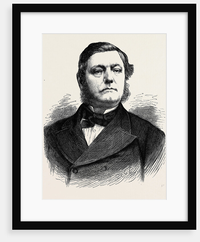 Edward Bates, Esq., M.P. by Anonymous