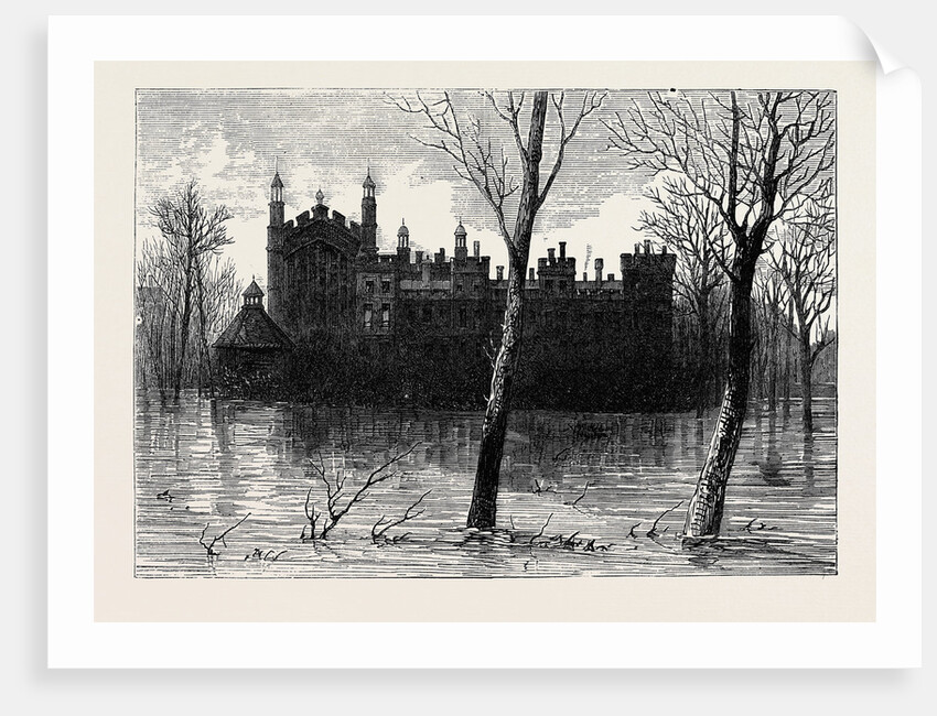 The Floods: Scene at Eton by Anonymous