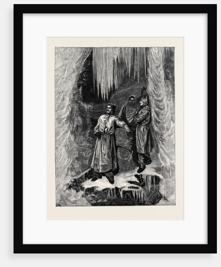 The Grand Duke Alexis of Russia Under Niagara Falls by Anonymous