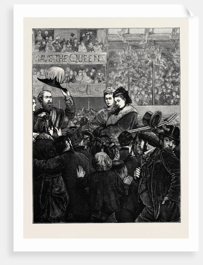 Queen Victoria, Tuesday, February 27, 1872 by Anonymous
