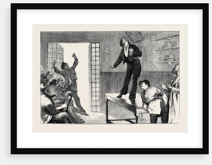 Thanksgiving Day: Scene from the Parisian Play Rabagas by Anonymous
