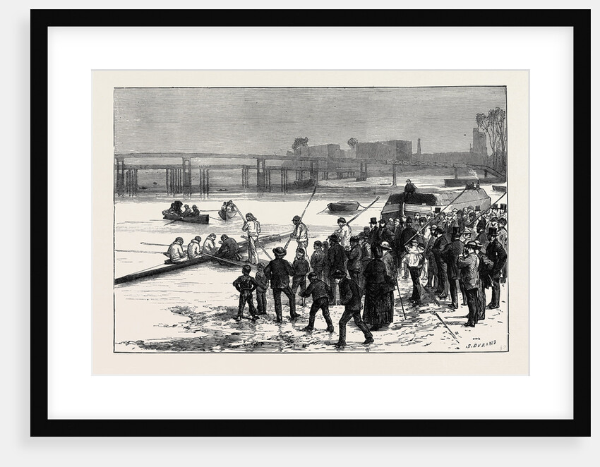 Sketches on the Thames: Training for the Race by Anonymous