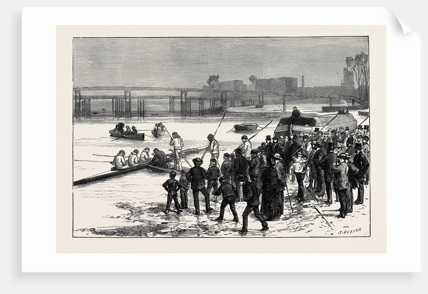 Sketches on the Thames: Training for the Race by Anonymous
