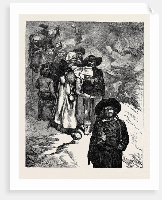 Beggars in Brittany by Anonymous