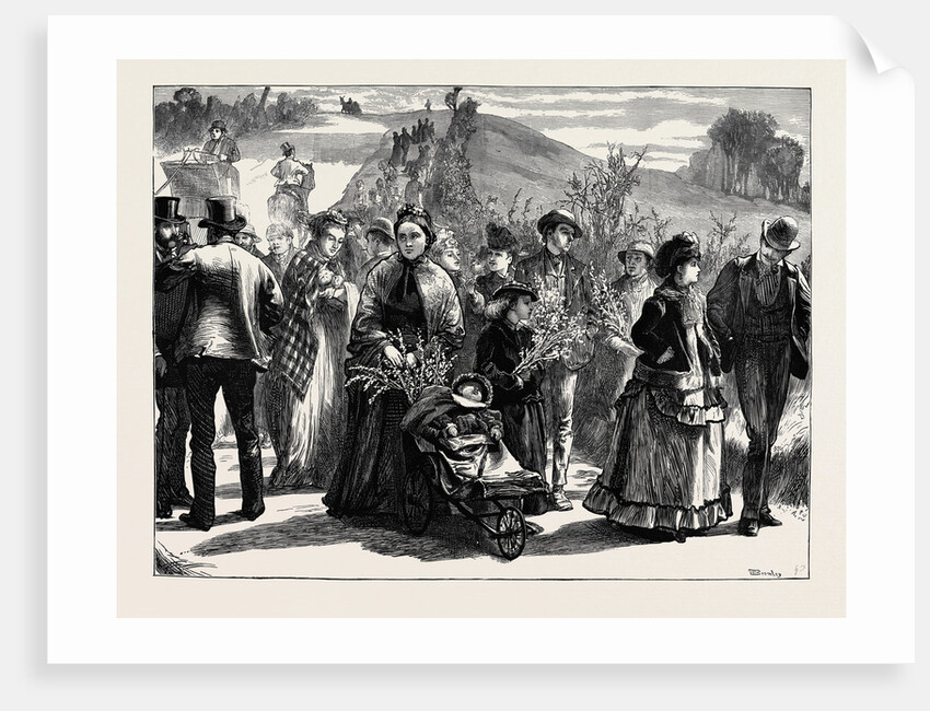 Palm Sunday: The Outskirts of London by Anonymous