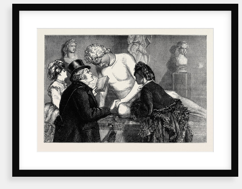 Rome: The British Tourist and the Dying Gladiator, Italy by Anonymous
