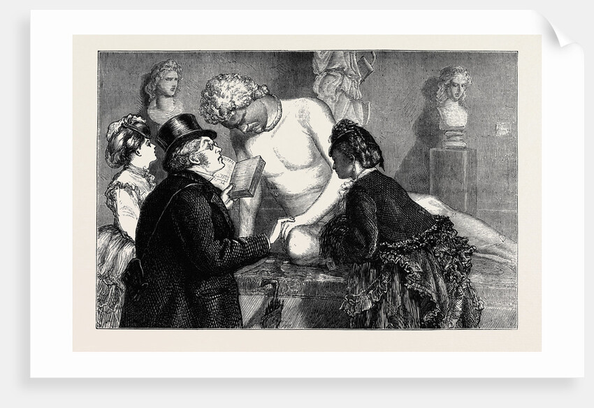 Rome: The British Tourist and the Dying Gladiator, Italy by Anonymous