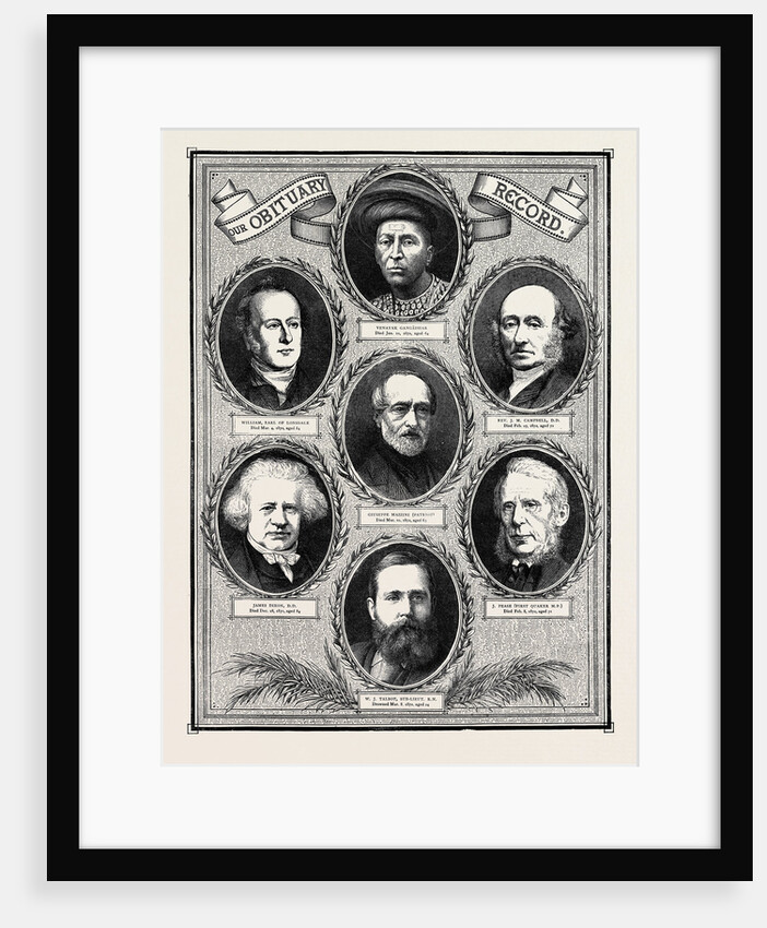 Obituary Record by Anonymous