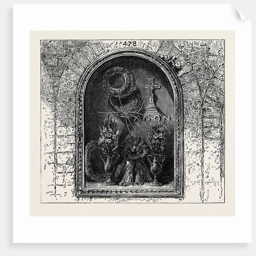 The Massacre at Havana: Tomb of Gonzalo Castanon by Anonymous