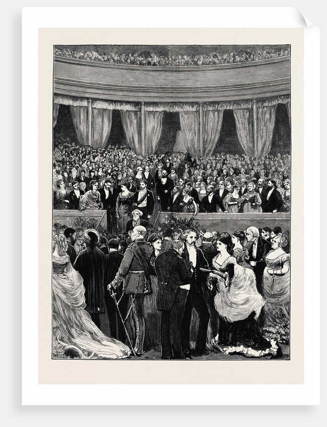 The Reception at the International Exhibition: Scene in the Albert Hall by Anonymous