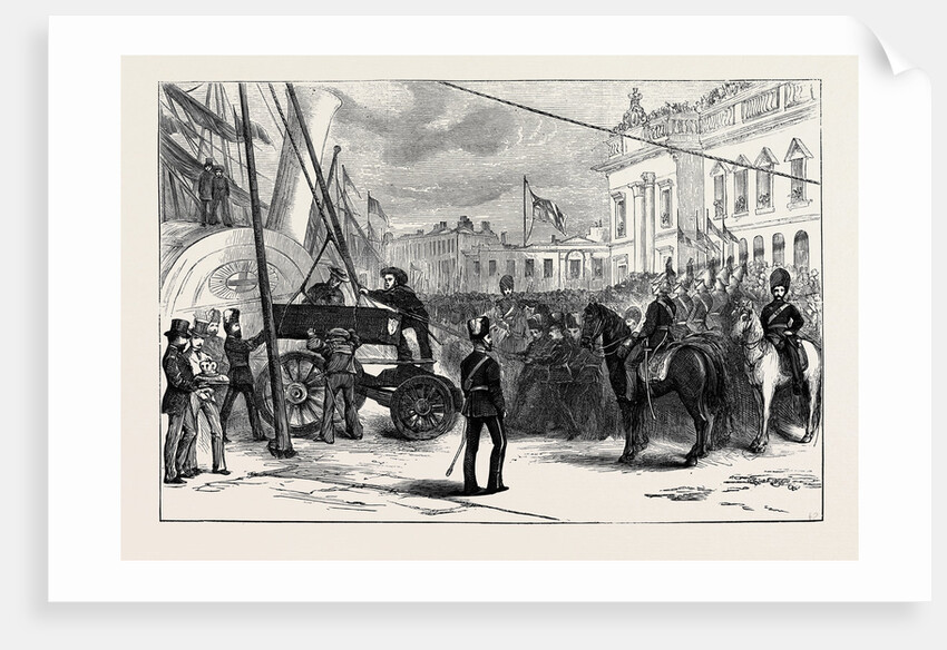 The Funeral of Lord Mayo: The Landing from the Enchantress by Anonymous
