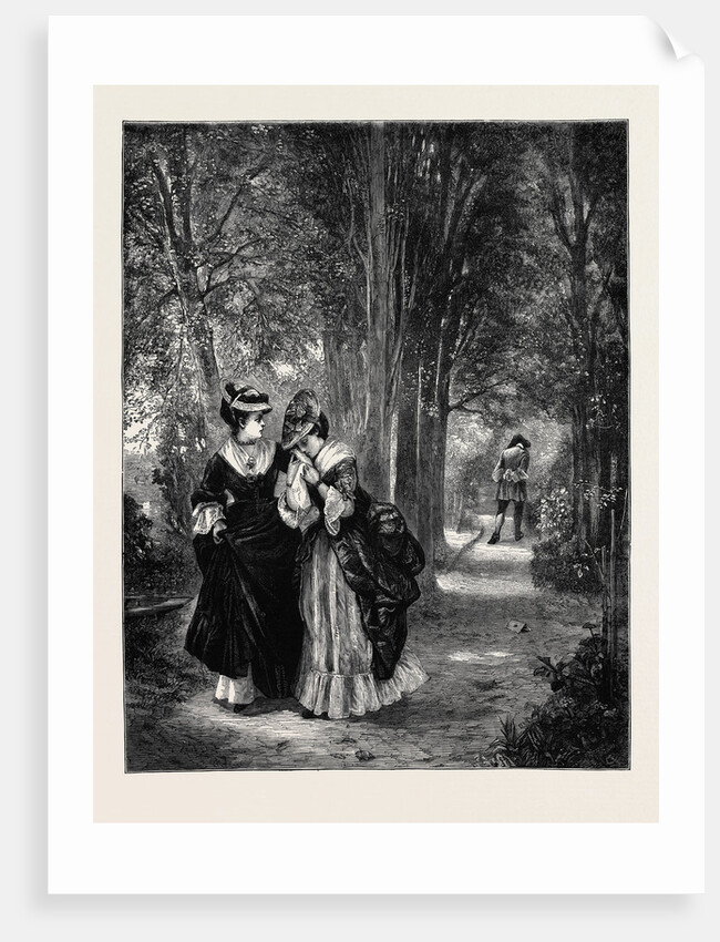 The Course of True Love Never Did Run Smooth from the Picture by G.A. Storey, in the Royal Academy by Anonymous