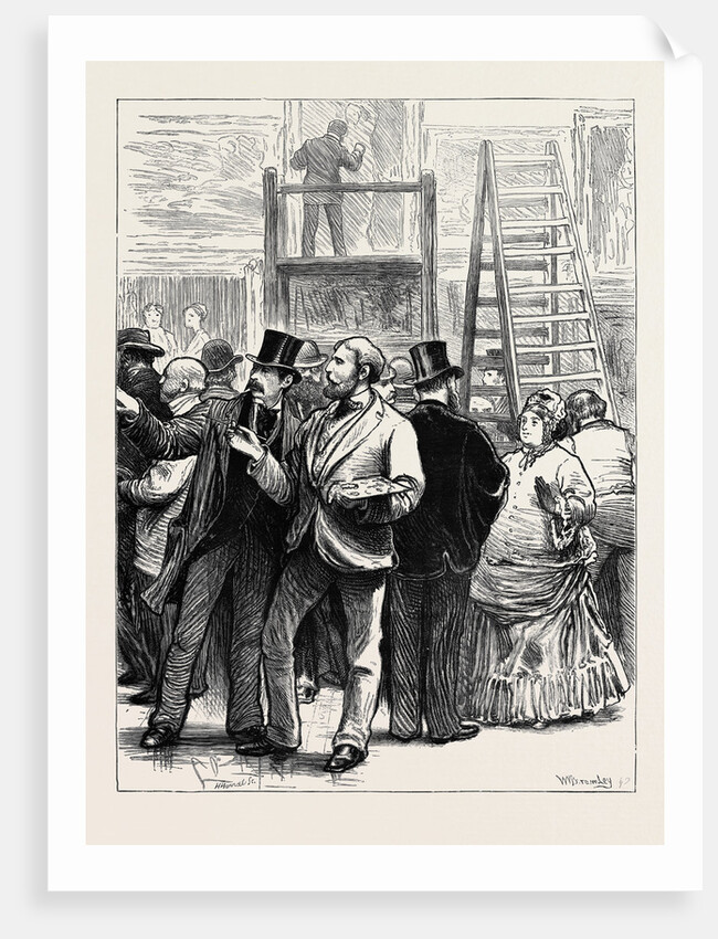 Varnishing Day at the Royal Academy by Anonymous