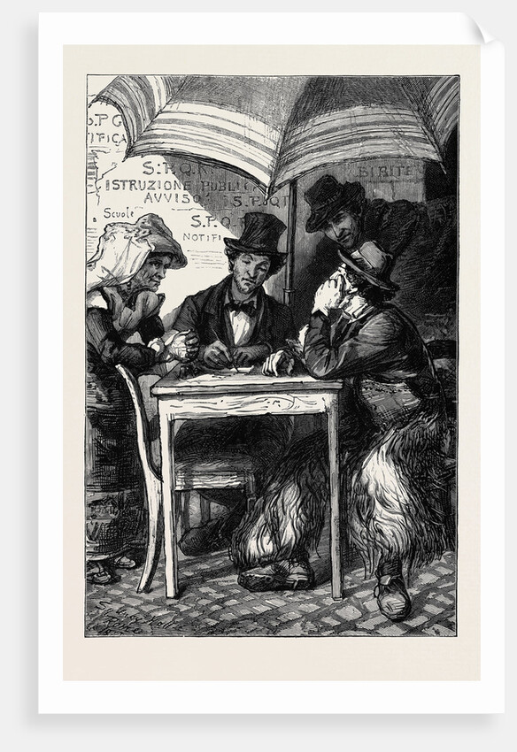 Rome: A Public Letter Writer by Anonymous