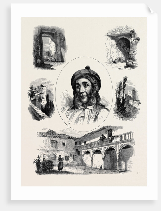 Sketches in Spain: Gipsy Life in Granada by Anonymous