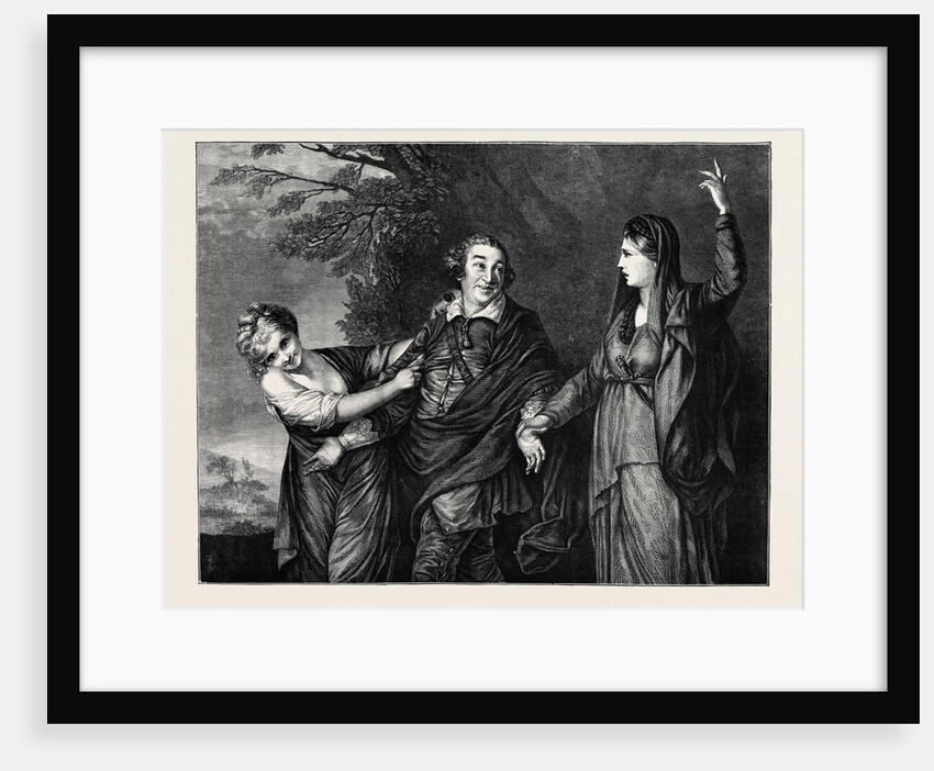 Garrick Between Tragedy and Comedy by Anonymous