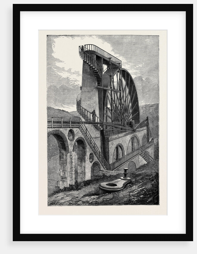 The Great Laxey Water-Wheel, Isle of Man by Anonymous