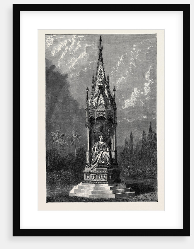 Statue of Her Majesty in the Victoria Gardens, Bombay, Presented by the Guicowar of Baroda by Anonymous
