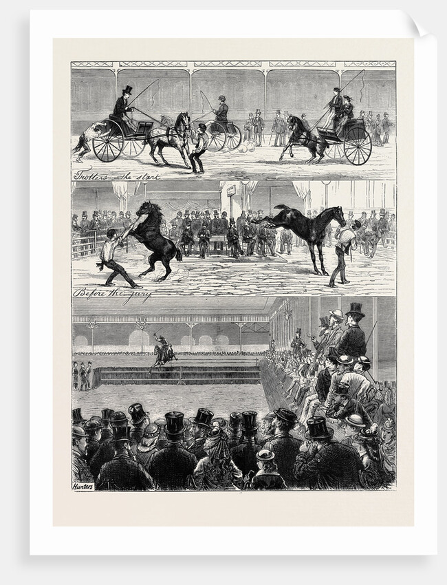 A Parisian Horse Show by Anonymous