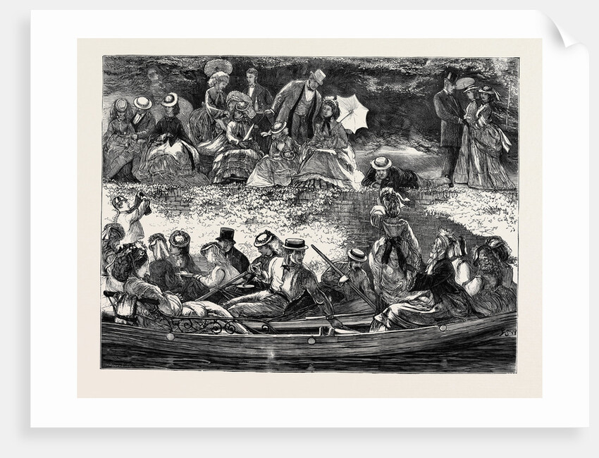 Henley-on-Thames Regatta: Picknicking by the Riverside by Anonymous