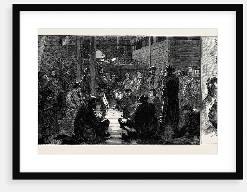 On Board the Indus Emigrant Ship: The Bachelors in the 'Tween Decks, Crew Members by Anonymous