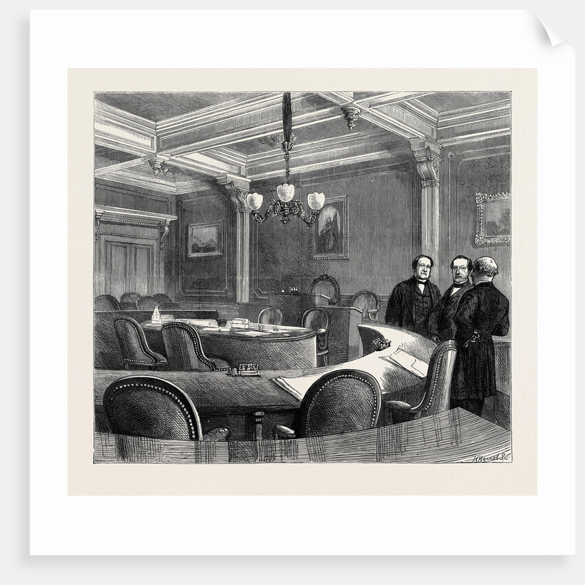 The Geneva Arbitration: The Salle Du Congrès in the Hôtel De Ville, Where the Arbitrators Meet by Anonymous