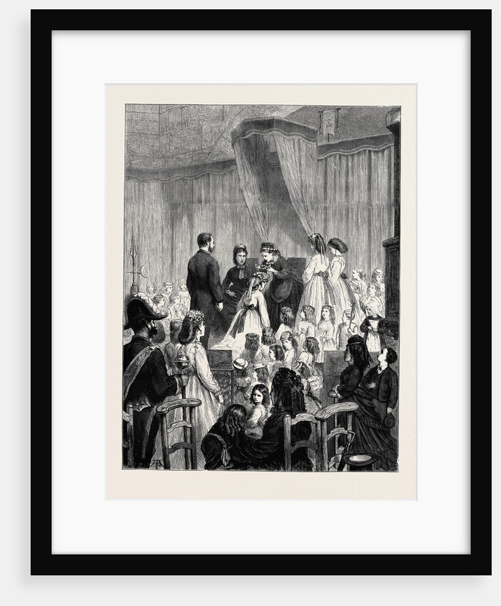 Crowning the Rosière at Nanterre, Near Paris by Anonymous