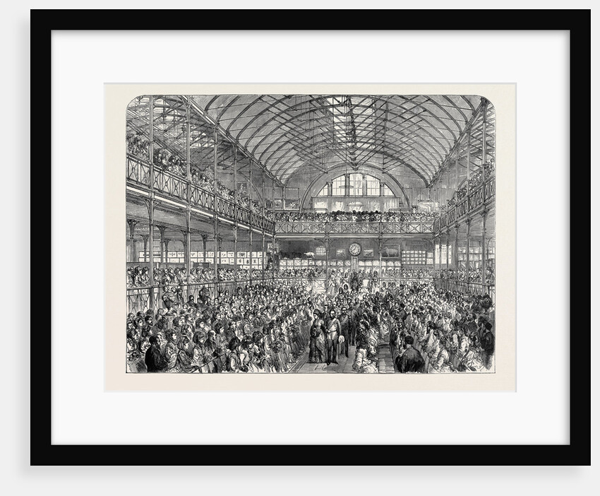 The Prince and Princess of Wales Opening the Bethnal Green Museum, London by Anonymous