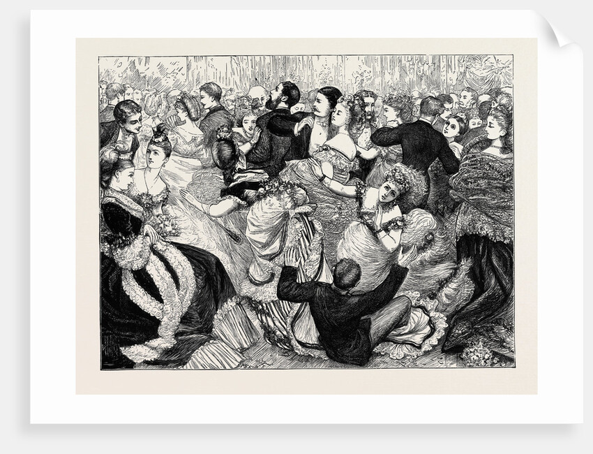 Long Skirts in the Ball Room by Anonymous