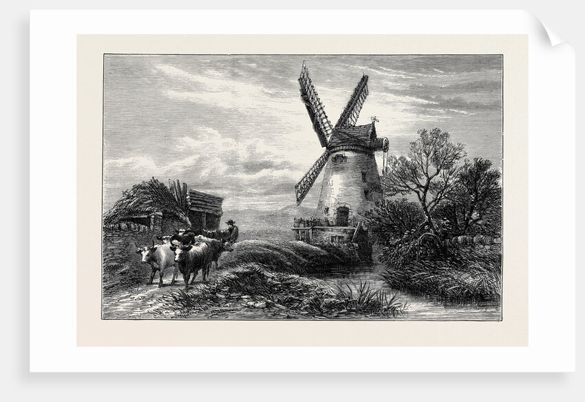 Old Mill at Ty Cross, North Wales by Anonymous