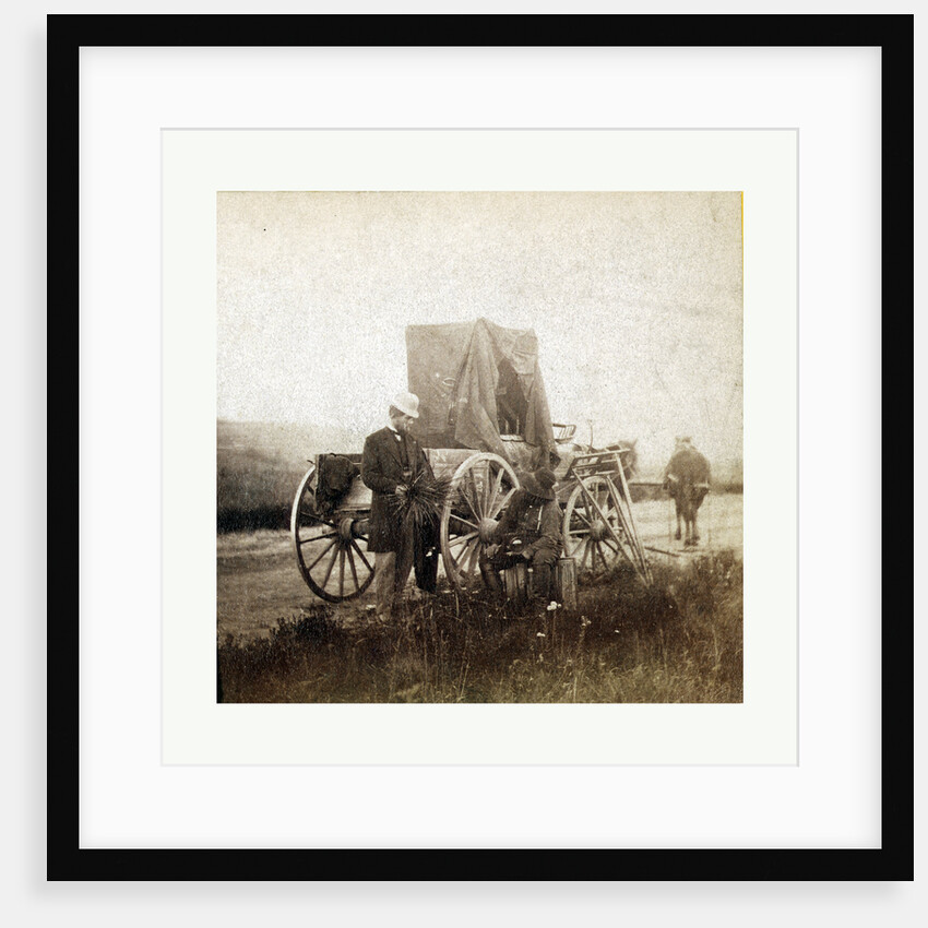 From Gardner Photographic Art Gallery, Seventh Street, Washington. Title, Across the Continent on the Union Pacific Railway, Eastern Division. A Rare Specimen Found on Hill above Fort Riley, Kansas, 1867 by Anonymous