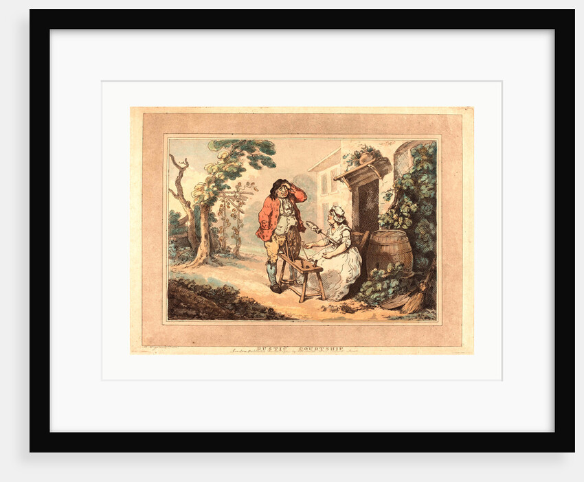 Rustic Courtship by Anonymous